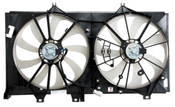 Dual Radiator and Condenser Fan Assembly