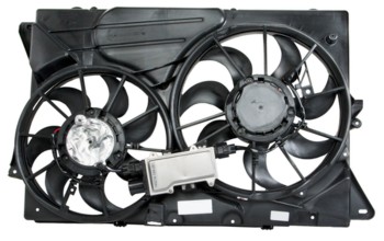 Dual Radiator and Condenser Fan Assembly