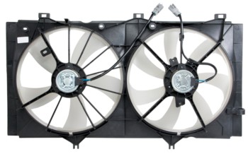 Dual Radiator and Condenser Fan Assembly