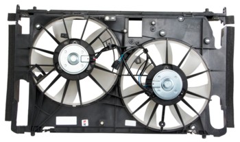 Dual Radiator and Condenser Fan Assembly