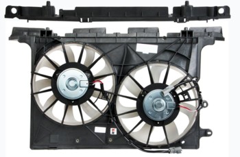Dual Radiator and Condenser Fan Assembly