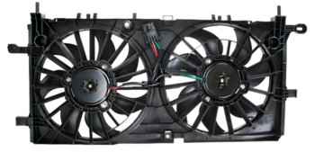 Dual Radiator and Condenser Fan Assembly