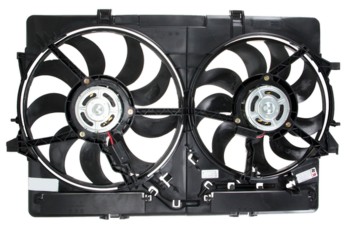 Dual Radiator and Condenser Fan Assembly