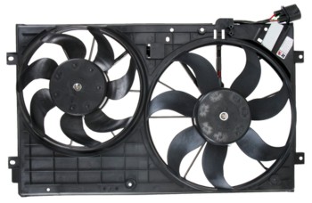 Dual Radiator and Condenser Fan Assembly