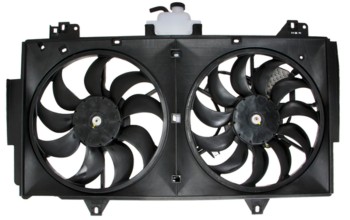 Dual Radiator and Condenser Fan Assembly
