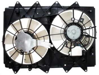 Dual Radiator and Condenser Fan Assembly