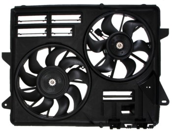Dual Radiator and Condenser Fan Assembly