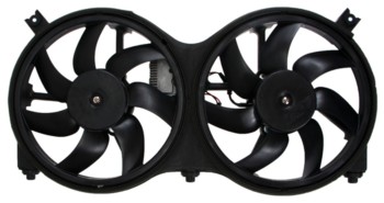 Dual Radiator and Condenser Fan Assembly