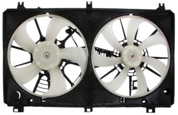 Dual Radiator and Condenser Fan Assembly