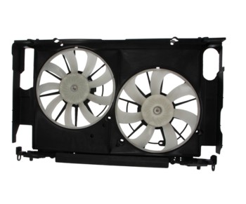 Dual Radiator and Condenser Fan Assembly