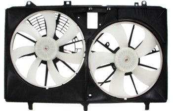 Dual Radiator and Condenser Fan Assembly