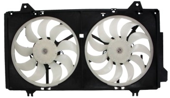 Dual Radiator and Condenser Fan Assembly