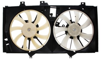 Dual Radiator and Condenser Fan Assembly