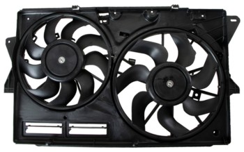 Dual Radiator and Condenser Fan Assembly