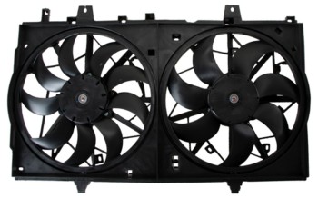 Dual Radiator and Condenser Fan Assembly