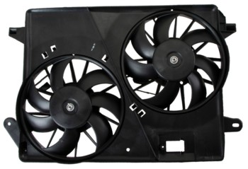 Dual Radiator and Condenser Fan Assembly