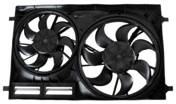 Dual Radiator and Condenser Fan Assembly