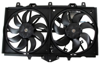 Dual Radiator and Condenser Fan Assembly