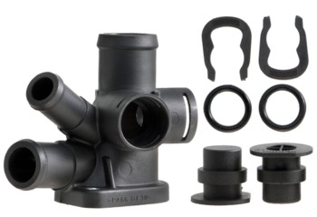 Engine Coolant Outlet Flange