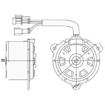 Engine Cooling Fan Motor