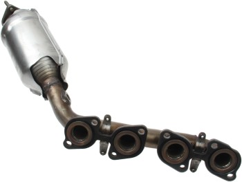 Catalytic Converter with Integrated Exhaust Manifold