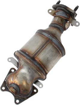Catalytic Converter with Integrated Exhaust Manifold