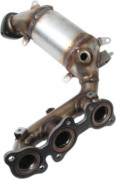 Catalytic Converter with Integrated Exhaust Manifold
