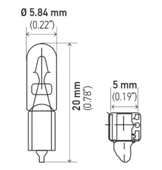 Instrument Panel Light Bulb