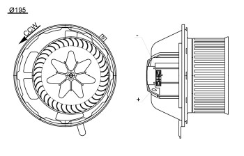 HVAC Blower Motor