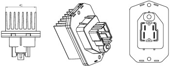 HVAC Blower Motor Resistor