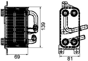 Automatic Transmission Oil Cooler Assembly