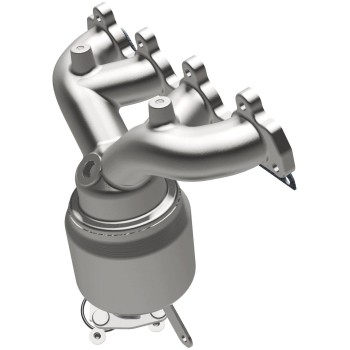 Catalytic Converter with Integrated Exhaust Manifold