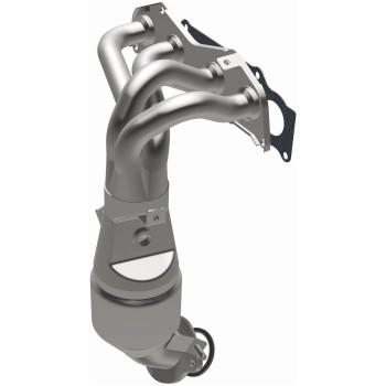 Catalytic Converter with Integrated Exhaust Manifold