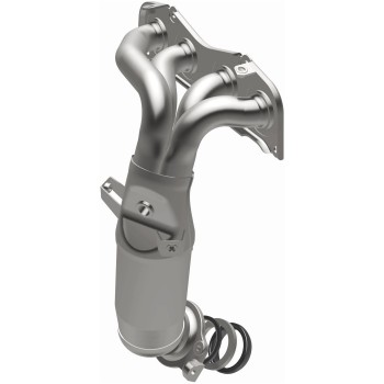 Catalytic Converter with Integrated Exhaust Manifold
