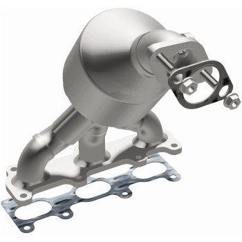 Catalytic Converter with Integrated Exhaust Manifold