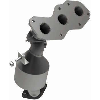 Catalytic Converter with Integrated Exhaust Manifold