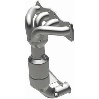 Catalytic Converter with Integrated Exhaust Manifold