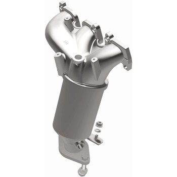Catalytic Converter with Integrated Exhaust Manifold