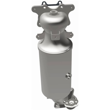 Catalytic Converter with Integrated Exhaust Manifold