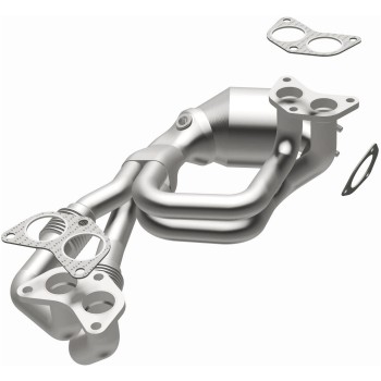 Catalytic Converter with Integrated Exhaust Manifold