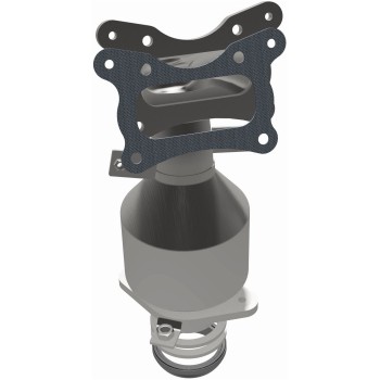 Catalytic Converter with Integrated Exhaust Manifold