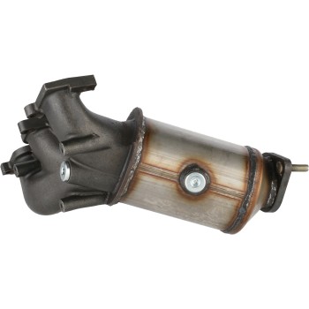 Catalytic Converter with Integrated Exhaust Manifold