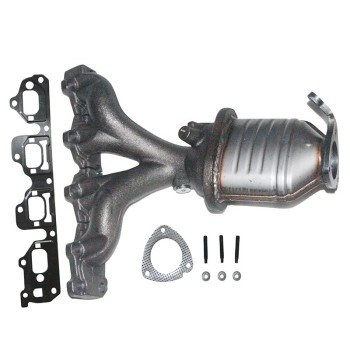 Catalytic Converter with Integrated Exhaust Manifold