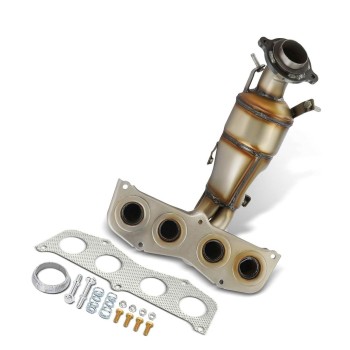 Catalytic Converter with Integrated Exhaust Manifold