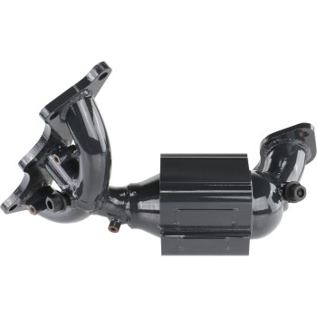 Catalytic Converter with Integrated Exhaust Manifold