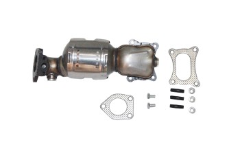 Catalytic Converter with Integrated Exhaust Manifold