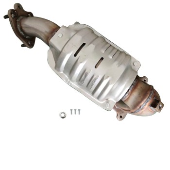 Catalytic Converter with Integrated Exhaust Manifold