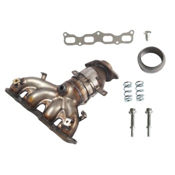 Catalytic Converter with Integrated Exhaust Manifold