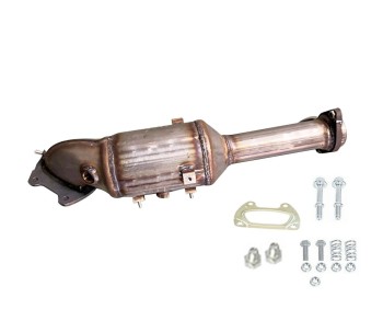 Catalytic Converter with Integrated Exhaust Manifold