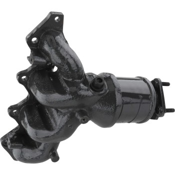 Catalytic Converter with Integrated Exhaust Manifold